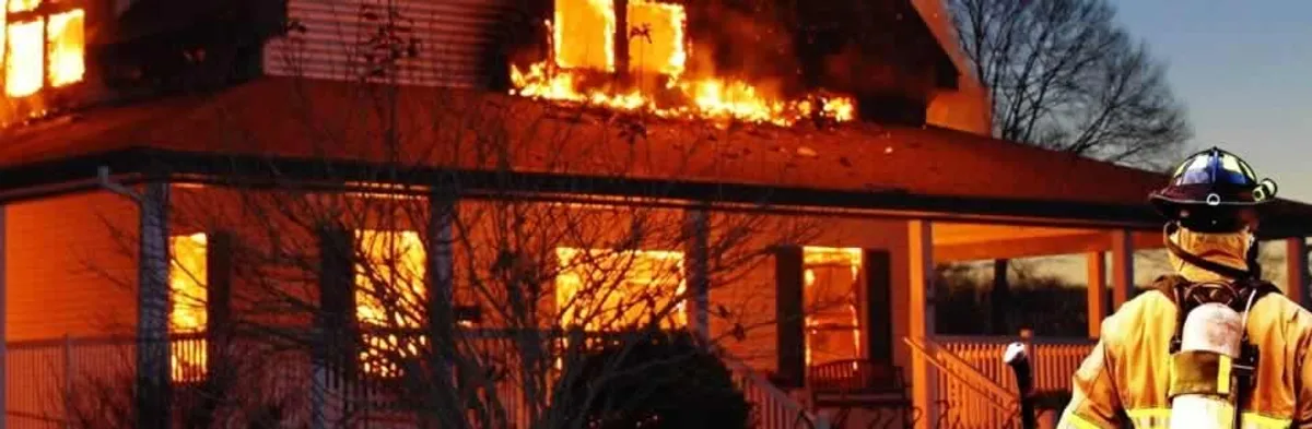 fire damage repair emergency response at a residential property affected by an active house fire in Nashville, TN